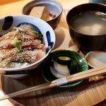 喰呑をかし　ランチ　虎ノ門　天然真鯛漬け丼