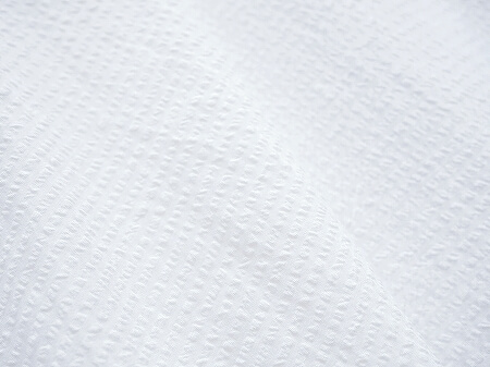 ユニクロ　シアサッカーサーキュラースカート　白　ホワイト　着画　ブログ　口コミ　レビュー