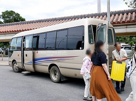 宮古島東急ホテル＆リゾーツ　宮古島旅行記　ブログ　空港送迎バス