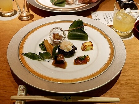 銀座　懐食みちば　道場六三郎　ディナー　おすすめレストラン　メニュー　夜席　むつみコース　前菜