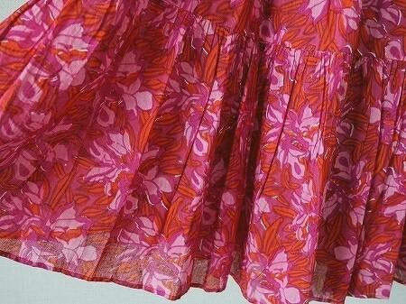 【驚きの価格が実現！】  スカート FLOWER BIG MALLIKA SARA IENA ロングスカート