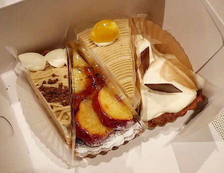 アラボンヌー　赤坂　ケーキ　くり　さつまいも　タルト　おすすめ　ブログ