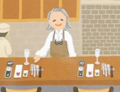 「よねむらオリジナルクッキー」のイラスト