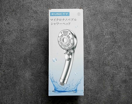 RUNCTYのマイクロナノバブルシャワーヘッド（S-HS-11-SY）