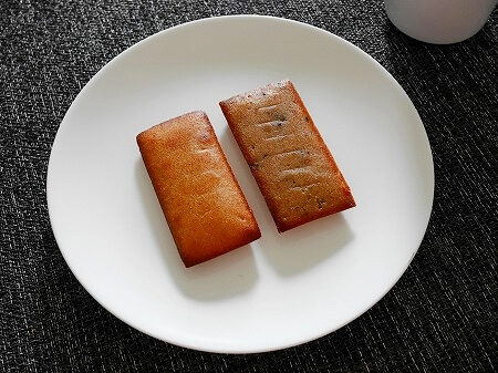 「BONBONS DE K」のフィナンシェ（チャイとトリュフ味）
