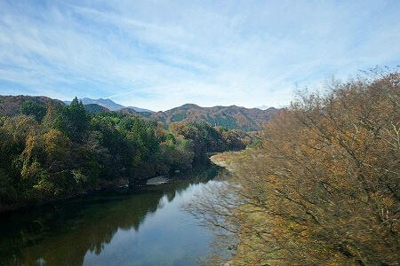 「リバティ会津」乗車記(下りの左側の席からの景色)