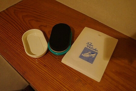 「鬼怒川金谷ホテル」宿泊記、靴磨き