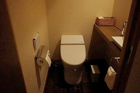 鬼怒川金谷ホテル宿泊記、スタンダード和洋室のトイレ