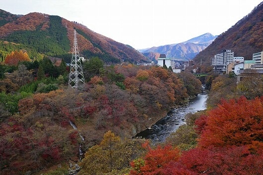 鬼怒川金谷ホテル宿泊記、スタンダード和洋室からの眺め、景色