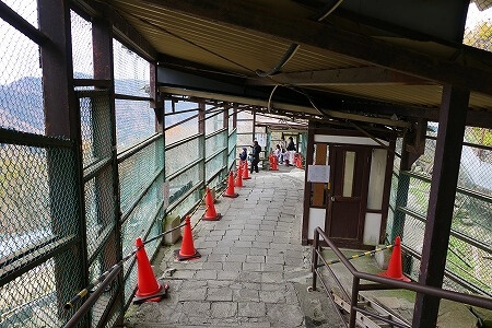 鬼怒川温泉ロープウェイの頂上のおさるの山