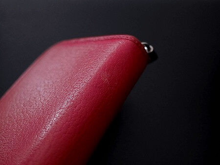 「KOMEHYO GINZA」に買い取ってもらったロエベの長財布の汚れ（コメ兵）