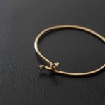 「KOMEHYO GINZA」に買い取ってもらった18金のバングル（コメ兵）