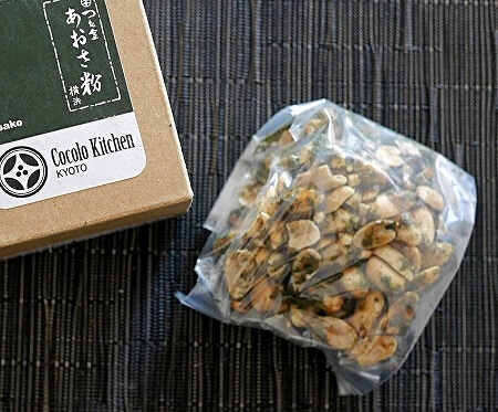 「COCOLO KYOTO」のあおさ粉ナッツ