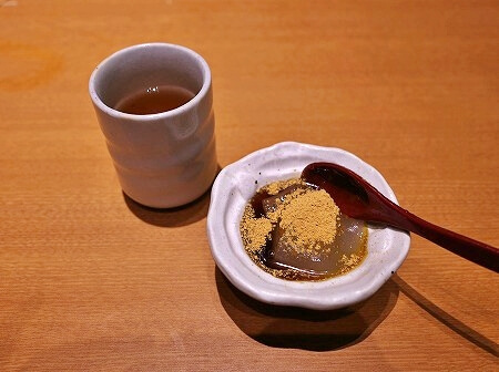 「出汁しゃぶおばんざい おかか 東京」の黒豚おまかせコースのデザート