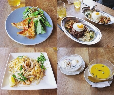 お台場のモンスーンカフェのランチ