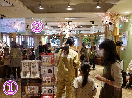 「アニミルお台場店」の店内、パークエリア