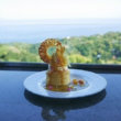 伊豆ホテル リゾート＆スパ宿泊記　足湯絶景カフェ　ベーカリー＆テーブル Sweets伊豆　ブログ　口コミ　レビュー　感想　Bakery&Table Sweets伊豆　足湯テラス　眺め　景色　眺望　チーズスフレ